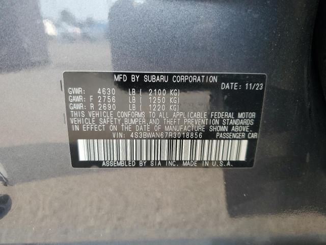 SUBARU LEGACY LIMITED 2023