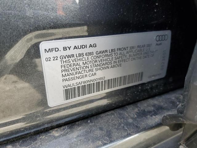 AUDI S8 2022