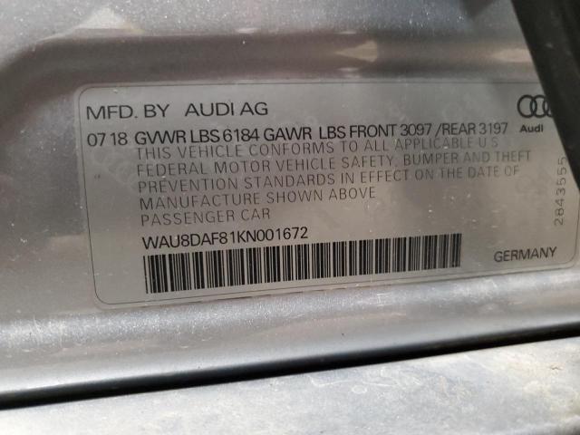 AUDI A8 L 2019