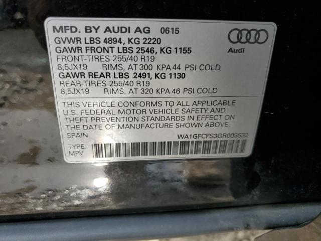 AUDI Q3 PRESTIGE 2016