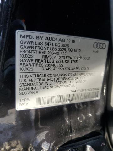 AUDI Q8 PRESTIGE S-LINE 2019