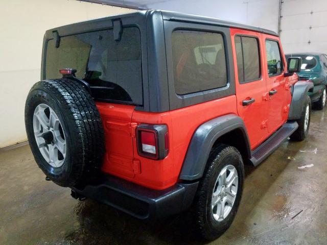 JEEP WRANGLER UNLIMITED SPORT 2018