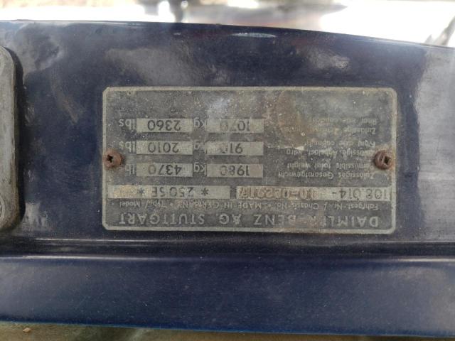 1966 Mercedes 250SE