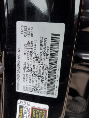 HONDA CR-V EXL 2018
