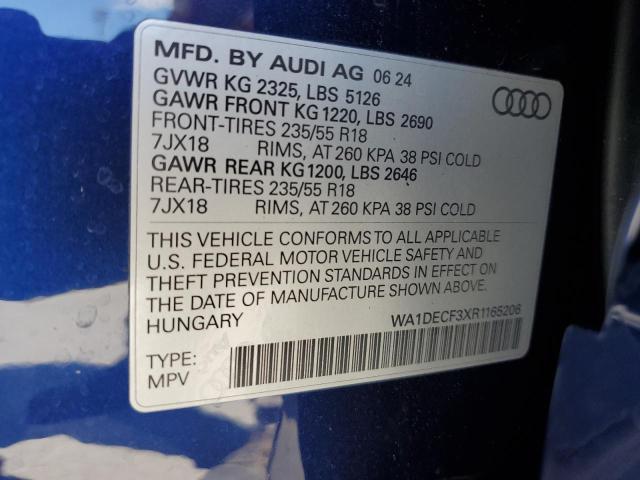 AUDI Q3 PREMIUM S LINE 45 2024