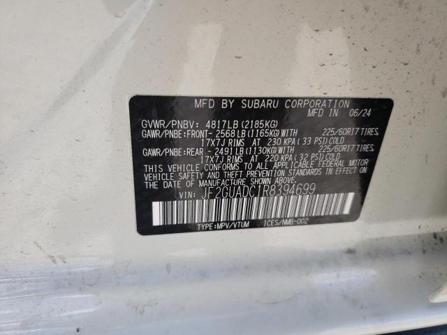 SUBARU CROSSTREK PREMIUM 2024