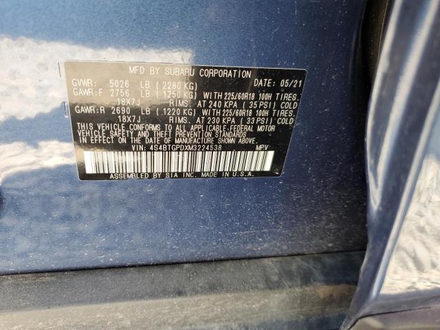 SUBARU OUTBACK TOURING 2021
