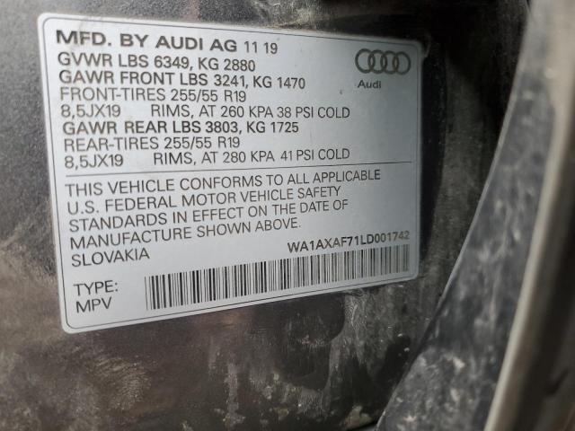 AUDI Q7 PREMIUM 2020
