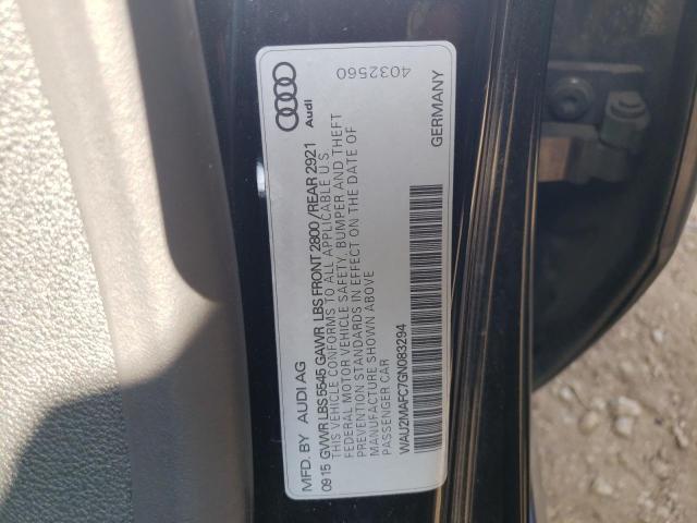 AUDI A7 PRESTIGE 2016
