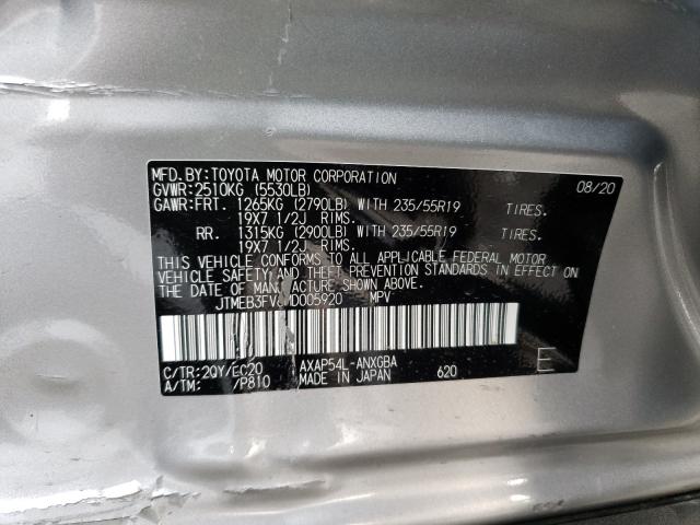 TOYOTA RAV4 PRIME XSE 2021