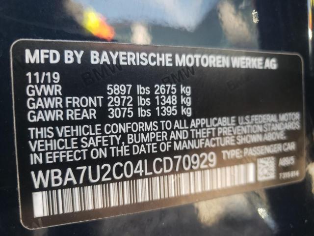 BMW 750 XI 2020