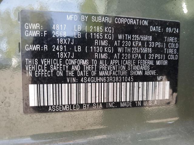 SUBARU CROSSTREK LIMITED 2024
