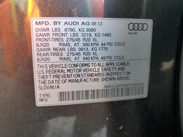 AUDI Q7 PREMIUM PLUS 2014