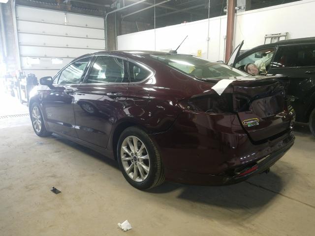 FORD FUSION SE HYBRID 2017