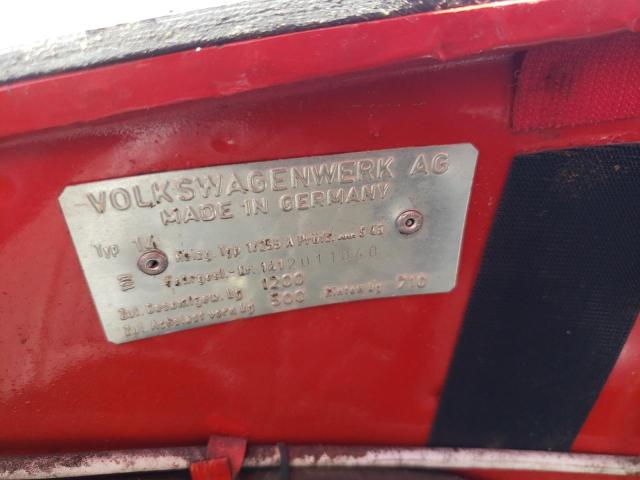 1971 VOLKSWAGEN UK