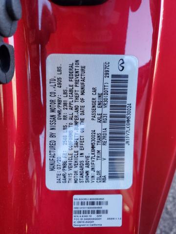 INFINITI Q60 RED SPORT 400 2021