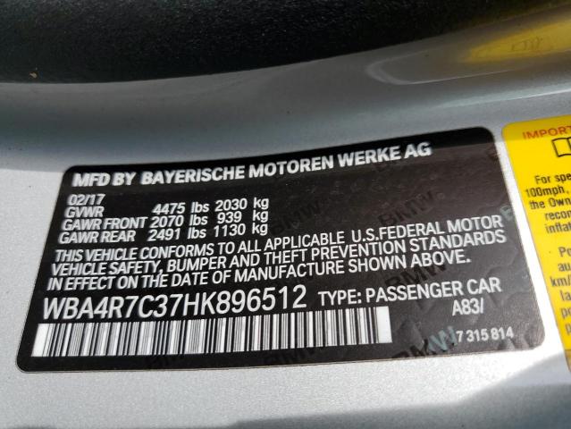 BMW 430I 2017