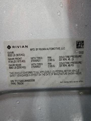 RIVIAN R1T LAUNCH EDITION 2022