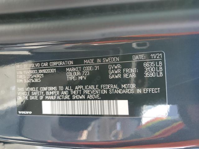 VOLVO XC90 T8 RECHARGE 2021