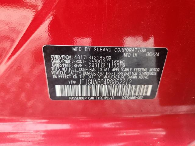 SUBARU IMPREZA 2024