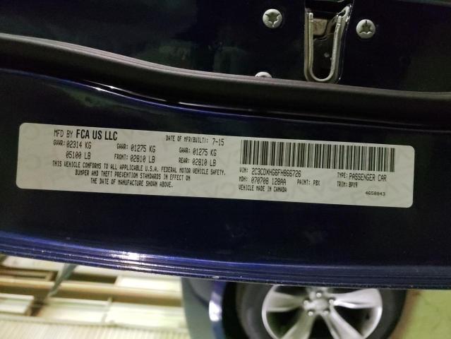 DODGE CHARGER SXT 2015