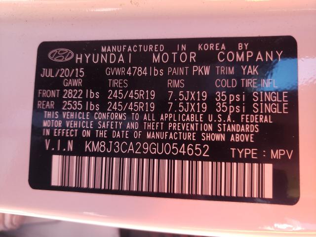 HYUNDAI TUCSON LIMITED 2016