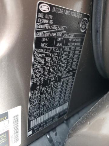 LAND ROVER RANGE ROVER 2018