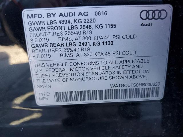 AUDI Q3 PRESTIGE 2017