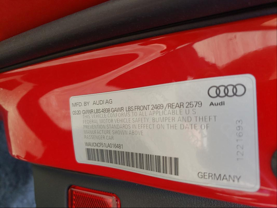 AUDI A5 PREMIUM PLUS  2020
